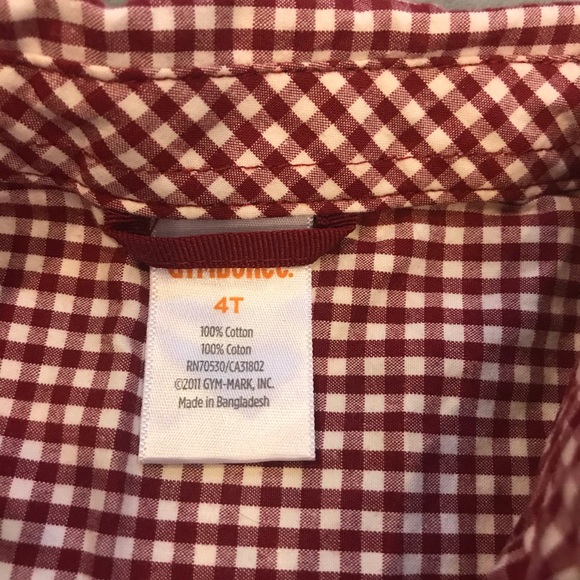 NWOT Gymboree collared button down shirt - Picture 4 of 4